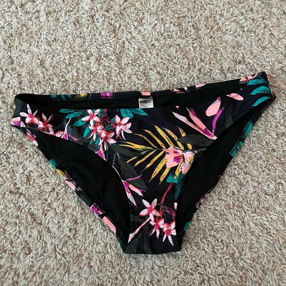 Floral bikini bottom